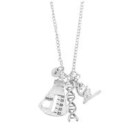 IMIKEYA Collier Forme de Structure Pendentif Créatif pour Enseignants Sciences Unique Durable pour de Science Accessoire pour Toutes Tenues