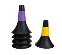 IMIKEYA Cônes de Football pour Exercices D'agilité Coupe du Monde, Lot de 5 Pièces en PE, Couleur Résistante et Facile à Utiliser pour Entraînement Football