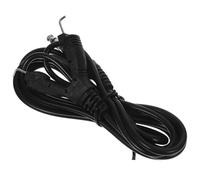 IMIKEYA Cordon à Clip Câble Électrique Solide et Flexible Connexion Mono Standard en Silicone Noir 2,5m pour Machine à Tatouer pour Usage Professionnel