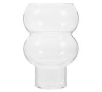 IMIKEYA Coupe à Dessert Ambiance Estivale en Verre Borosilicate Design Élégant et Forme Spéciale, Légère et Pratique Traiter Vos Invités