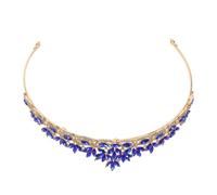 IMIKEYA Couronne de Mariée Strass Forme de Accessoire de Coiffure pour Mariage Enterrement de Vie de Jeune Fille ou Bal de Promo