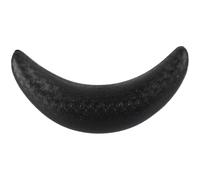 IMIKEYA Coussin de Shampoing Ergonomique Noir Antidérapant en Caoutchouc, Oreiller de Soutien Nuque Confortable et Facile à Nettoyer pour Lit de Lavage Cheveux en Salon