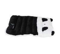 IMIKEYA Coussin de Siège Panda Peluche Intégré pour Voiture Décoration Hivernale Mignonne et Confortable Compatible Plupart des Véhicules