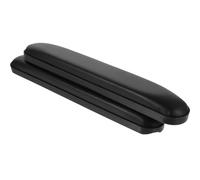 IMIKEYA Coussins D'accoudoirs en Éponge Pvc pour Fauteuil Roulant, Accessoires Universels Vis, Confortables et Faciles à Assembler, Lot de 2 Pièces Noirs