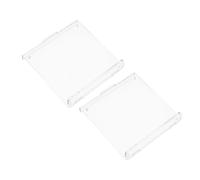 IMIKEYA Couvercle de Thermostat en Plastique 86 Type pour Climatisation Centrale, 2 Pièces, Installation Facile, Design Élégant pour Espaces Intérieurs et Maison