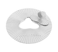 IMIKEYA Couvercle Décoratif Rond en Alliage 8,9 Cm pour Pot de Bougie Parfumée, Diffuseur de Chaleur Fonte Uniforme, Accessoire Anti-poussière pour Aromathérapie et Usage Intérieur