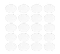 IMIKEYA Couvercles en Verre Incurvé et Installations Modernes pour Éclairage Paysager Extérieur 50 Pièces, Protection la Poussière, Design Élégant pour Spot Mr16 Gu10