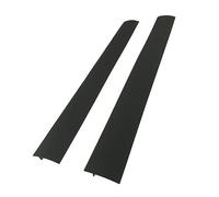 IMIKEYA Couvre-joints en Silicone pour Interstices de Cuisinière Protection Anti-huile Lot de 2 Noir Coupe Ajustable, Style Classique et Moderne pour Plan de Travail Cuisine