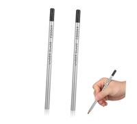 IMIKEYA Crayons Céramiques Noirs 2pcs pour Engobe, Crayons à Glaçure Céramique, Dessin de Ligne Fine, Outil pour Art, Poterie et Pièces en Céramique