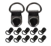 IMIKEYA Crochets à Bottes en Acier Inoxydable 60 Pcs Clips de Verrouillage pour Lacets de Chaussures de Randonnée Réglage Rapide Antidérapants Accessoires Universels pour Bottes