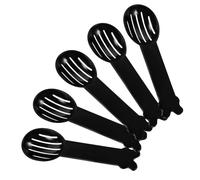 IMIKEYA Cuillère de Bain pour Hamster Lot de 5 Cuillères à Sable Compactes et Légères Outils de Nettoyage pour Petits Animaux Fournitures pour Hamsters et Gerbilles