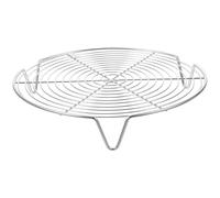 IMIKEYA Cuiseur Vapeur en Acier Inoxydable Argenté, Panier Vapeur Alimentaire Léger à 3 Pieds, Support Rond Résistant la Chaleur pour Œufs et Fruits de Mer Cuisine Domestique