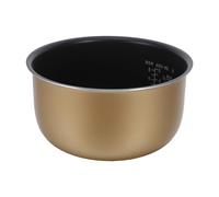 IMIKEYA Cuve Intérieure Compatible Lave-vaisselle 3l en Alliage D'aluminium Distribution Uniforme la Chaleur pour Cuiseur à Riz pour Mijotés et Recettes Longues