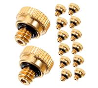 IMIKEYA de Brumisation en Laiton 0,3 MM pour Système de Refroidissement de Brumisation Basse Pression Anti-Fuite Facile à Installer d'eau pour Aménagement Paysager