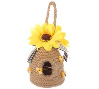 IMIKEYA Décoration De Ruche d'abeille Décorations De Plateau À Plusieurs Niveaux Mini Ruche Rustique Tournesol Printemps Été Ferme Bar Table Décoration pour Fête sur Le Thème des