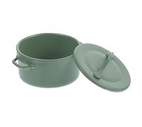 IMIKEYA décorations de Pot de Maison de poupée Décoration de Cuisine Miniature Accessoires de Cuisine Mini Accessoires de Mini Ornements de Maison Alliage Green