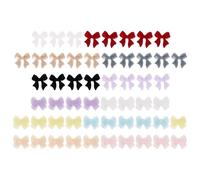 IMIKEYA Décorations pour Ongles Nœuds en Résine 2 Paquet pour Manucure Facile à Utiliser Accessoires Nail Art Faits Main