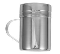 IMIKEYA Distributeur Épices Inox avec Poignée Saupoudreuse Sucre Glace et Farine Shaker Pratique pour Assaisonnements Portable et Design Moderne Usage Cuisine et Voyage