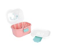 IMIKEYA Égouttoir à Biberons Multifonctionnel pour Bébé Organisateur de Tétines Couvercle Matériau Sûr Utilisation Pratique Cuisine Porte-Biberon Compact