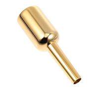 IMIKEYA Embouchure de Trompette Plaquée Or Accessoire Solide en Remplacement Son Riche et Élégant pour Étudiants et Professionnels
