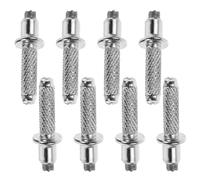 IMIKEYA Embouts en Acier Tungstène Antidérapants Résistance à l'usure 8pcs pour Bâtons de Randonnée pour Ciment et Pose de Pierres