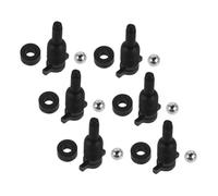 IMIKEYA Ensemble De 6 Kit Accessoires Valve pour Cric Hydraulique Vertical Joints Étanches et Vis de Purge Air Réparation Mécanique et Maintenance Compatible Plus de Tonnes