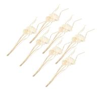IMIKEYA Ensemble De Bâtons De Diffuseur De Roseaux 7 Ensembles De Tiges De Diffuseur De Fleurs Séchées Aromathérapie Rotin Reed Diffuseur De Parfum Recharge De Remplacement De Fleurs
