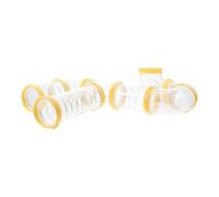 IMIKEYA Ensemble de Tunnels en Plastique pour Hamsters 8 Pièces Connecteurs de Labyrinthe DIY Accessoires pour Cages à Petits Animaux Tunnels Amusants pour Hamsters Cobayes et Souris