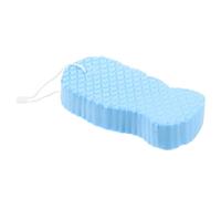 IMIKEYA Éponge de Bain Gommage Délicat du Corps Portable Exfoliante Douce en Pva Bleu pour Adultes et Tout-petits, pour Voyage et Usage Extérieur