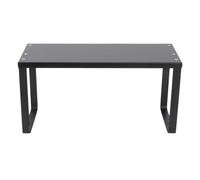 IMIKEYA Étagère de Rangement Gain de Place Plan de Travail Cuisine Design Simple Noir Support de Table pour Organiser Ustensiles