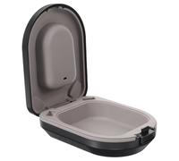 IMIKEYA Étui Portable pour Appareil Auditif Noir Boîte de Protection Compacte Compartiment de Séchage Support Pratique pour Rangement et Voyage D’Appareils Auditifs