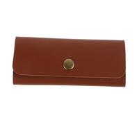 IMIKEYA Étui pour Médiator De Guitare Support De Médiator Compatible avec Guitare Acoustique Électrique Et Basse Finition Marron