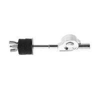 IMIKEYA Extension Ajustable pour Pied de Cymbale avec Bras en Alliage et Pince Argentée, Accessoire Polyvalent pour Supports de Cymbale en Salle de Répétition ou Scène de Concert