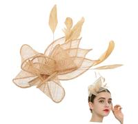 IMIKEYA Fascinator Chapeau Vintage Avec Headband Et Clip Accessoire Élégant Pour Femmes Et Pour Tea Party Et Événements Spéciaux