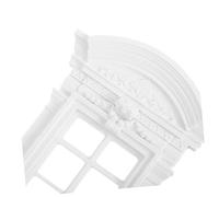 IMIKEYA Fenêtres De Maison De Poupée Cadre De Fenêtre Miniature Style Européen De Construction Décoration Intérieure Collectionneurs