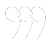 IMIKEYA Filament LED Flexible Bleu 3 V en Plastique 3 Pièces 300mm | Lumière à Filament Souple, Éclairage Stable et Lumineux, Accessoire de Réparation pour Projets Edison DIY