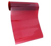 IMIKEYA Film de Couleur Gélatine Rouge 30x200 Cm pour Éclairage Studio, Filtre Lumière LED, Ambiance Créative, Effet Spécial pour Photographie et Vidéo, Usage Professionnel et Amateur