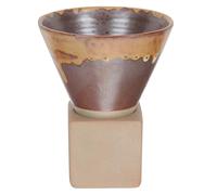 IMIKEYA Filtre à Café en Céramique 200ml Cornet de Café pour Infusion Goutte à Goutte Facile à Nettoyer Set de 1 pour Cafetière Maison Élégante et Fonctionnelle