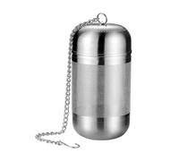 IMIKEYA Filtre à Épices Acier Inoxydable pour Cuisine Boule à Infuser avec Chaîne Passoire à Thé pour Épices et Bouillons Infuseur Alimentaire Sûr