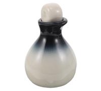 IMIKEYA Flacon en Céramique pour Huiles Essentielles 30 Ml, Diffuseur D'huile de Massage Vide avec Bouchon Hermétique, Pot à Condiments pour Spa et Salon de Beauté, Flacon de Stockage