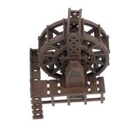 IMIKEYA Fontaine Eau pour Bureau Cascade De Table avec Roue à Eau Décoration pour Aquarium Et Intérieur