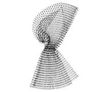 IMIKEYA Foulard Maille Pour Femme Couvre-chef Décoratif Avec Paillettes Bandeau Élégant