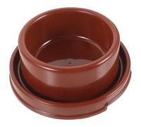 IMIKEYA Gamelle Antidérapante pour Chat et Chien en Plastique Design Divisé, Facile à Nettoyer et Saine, pour Nourrir Vos Animaux de Compagnie Quotidien