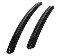IMIKEYA Garde-Boue de Vélo en Plastique Noir Garde-Boue Vélo 700c à Démontage Rapide Installation Facile Protection Anti-éclaboussures et VTT