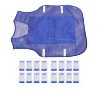 IMIKEYA Gilet de Refroidissement avec Pochettes Multiples en Polyester Réutilisable pour Rapide Température, pour Activités de Construction et Sports