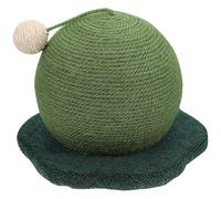 IMIKEYA Griffoir pour Chaton en Corde de Coton et Bois Vert, à Griffer de Balle pour Chat, Prévient Les Griffures Meubles, Vie Quotidienne