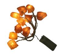 IMIKEYA Guirlande Lumineuse Décorative en Pierre Beige, Lampe LED Sûre pour Créer Une Atmosphère Détendue, pour Décoration Intérieure et Centres Commerciaux