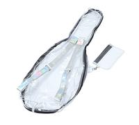 IMIKEYA Housse Transparente pour Guitare Folk Housse à Double Sangle pour Guitare Acoustique pour Électrique Pc