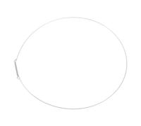 IMIKEYA Joint de Porte de Lave-Linge Anneau de Retenue 36 Cm Fil d'Acier Inoxydable Pince à Ressort Étanchéité pour Machine à Laver à Chargement Frontal Accessoire de Remplacement