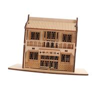 IMIKEYA Jouets De Maquettes Bois Modèles De Restaurant Bois à Monter Soi-même Puzzle pour Garçon Fille Puzzle à Assembler